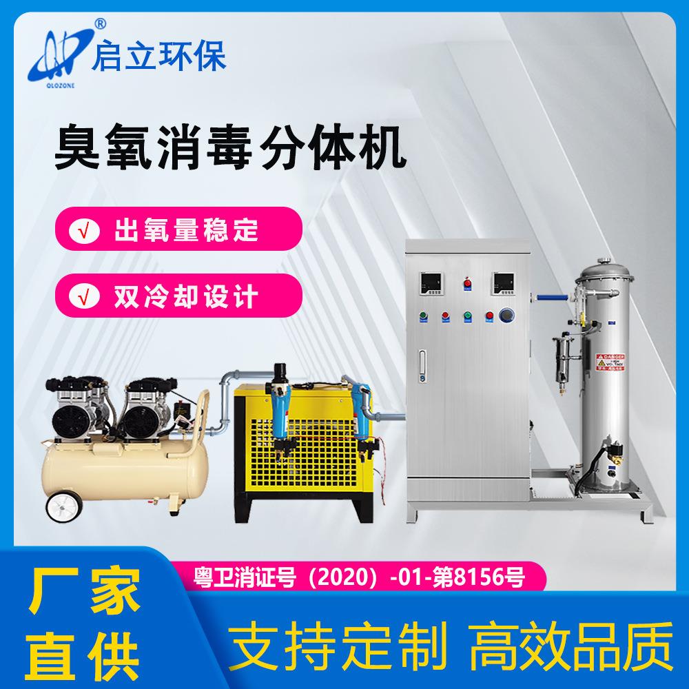 启立200g臭氧发生器分体机高浓度大型车间养殖污水处理臭氧消毒机