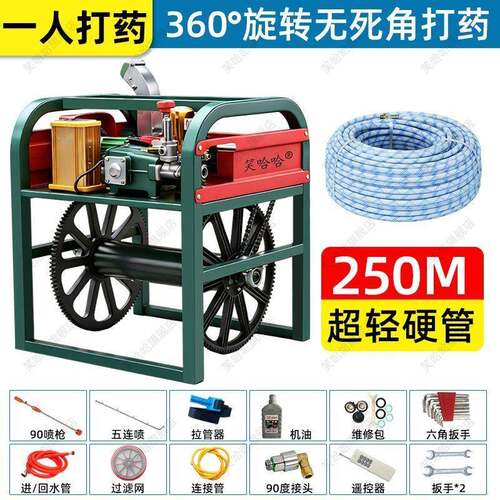 电动打机48V60V72V220V纯铜电机压农用喷机全自动喷雾器
