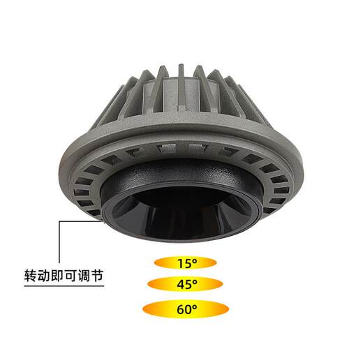 AR111豆胆灯调焦射灯15-60度15W20W 25W 30W博物馆超市服装店