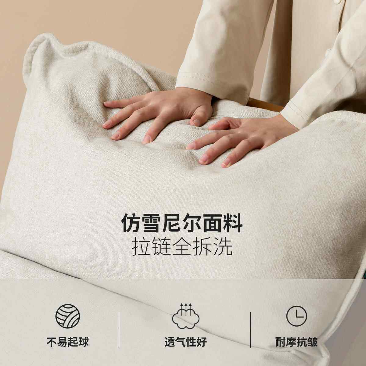 布沙蛋壳单椅艺人沙发椅摇椅大人躺椅懒S0525人发阳台家用休闲