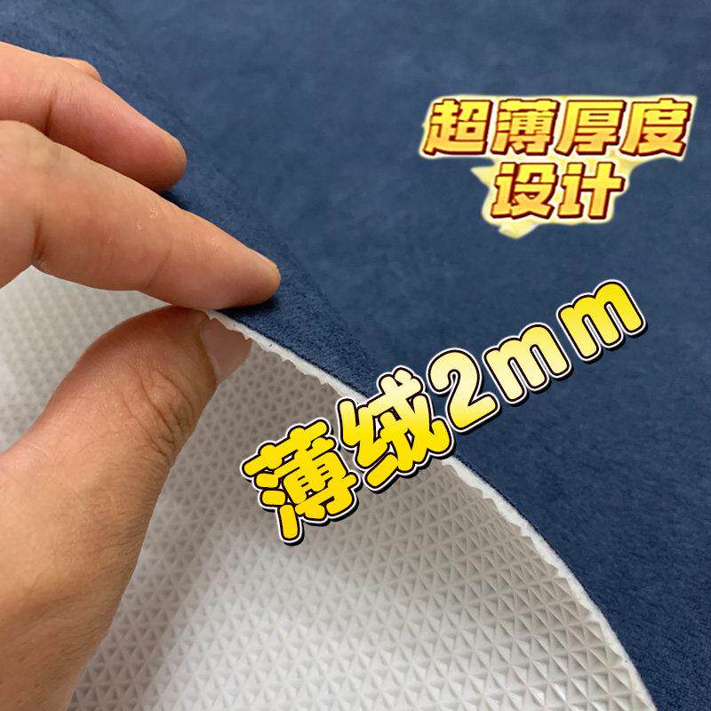 2mm超薄地毯不卡门吸水防滑蓝色入户门地垫进门卫浴厨房家用脚垫