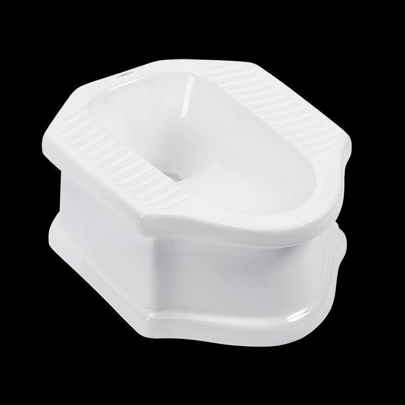 一体明装加高蹲便免挖坑存水便器防臭桶弯管蹲坑其他塑料无