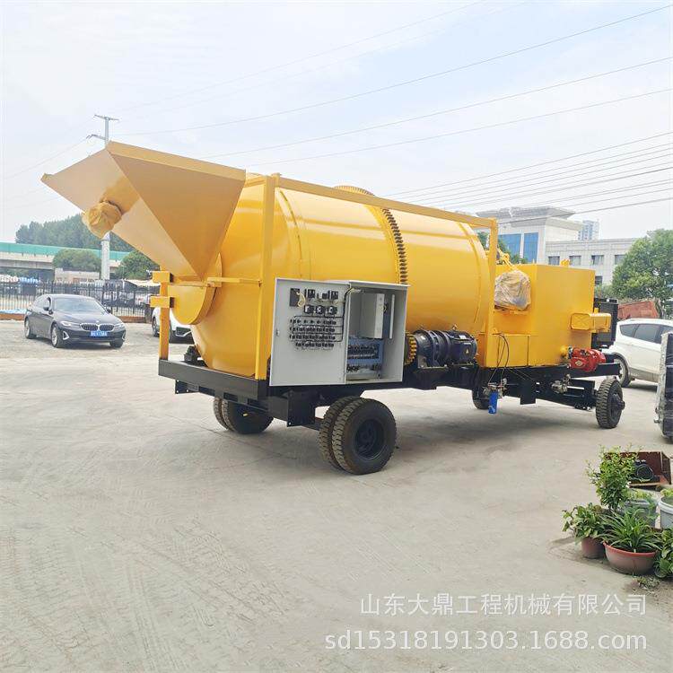 沥青混凝土拌和机城市道路施工沥青搅拌机混合料搅拌设备