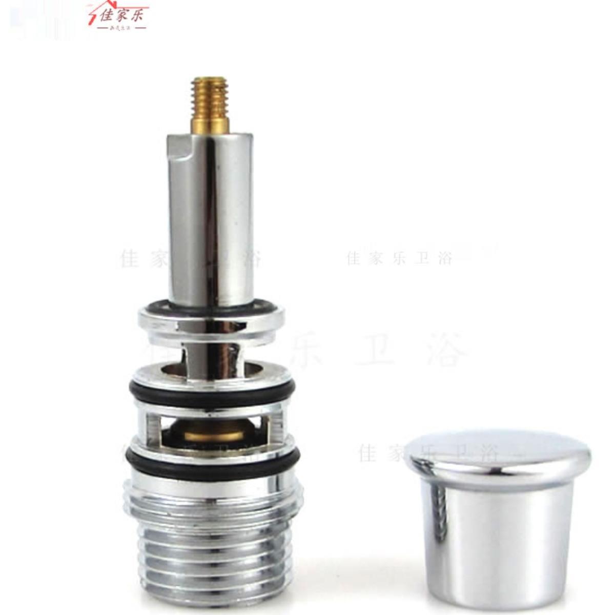 明装淋浴花洒切换阀 弹簧式提拉分水器 三联浴缸龙头分水芯