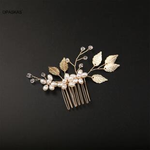 Side Accessories Pearl Hairpin Wedding Hair Sets Flower Comb
