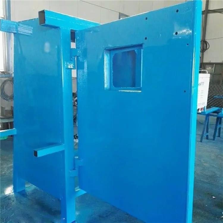 MFHS1.防8*2.M火栅1.8*2.0栏门矿井气动无压风门加厚平板防水密下