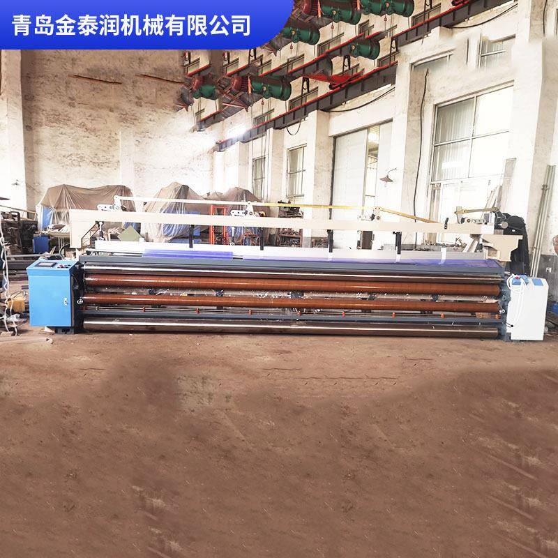 跨境定制门幅5.5米宽幅喷水式编织机织造农用防虫网塑料喷水织机