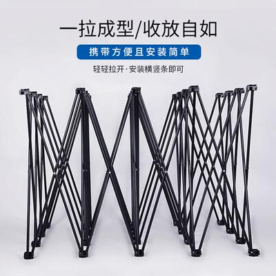 拉网展架广告展示架签到折叠舞台背景墙支架喷绘海报布年会签名墙