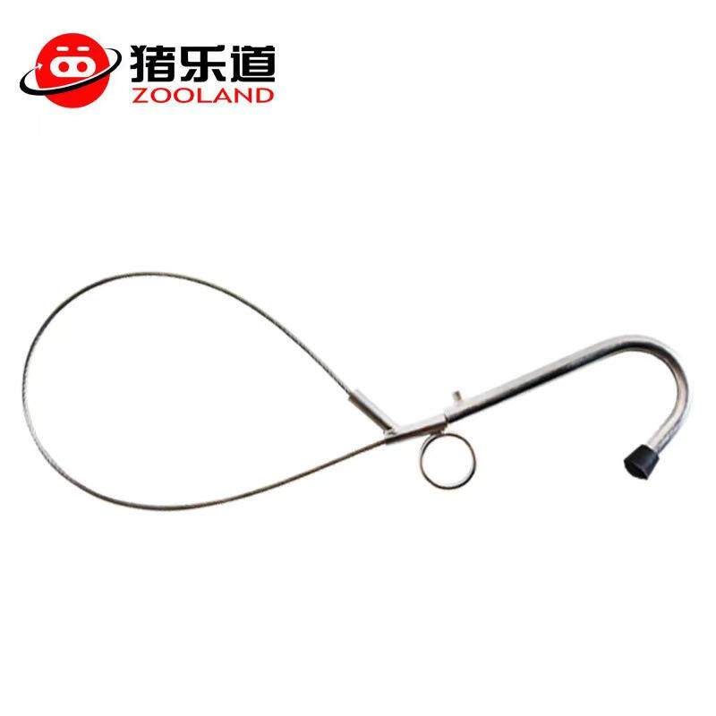 不锈钢套猪绳 保定器 套猪嘴钢丝 打针保定器 套猪器抓猪器钢丝绳