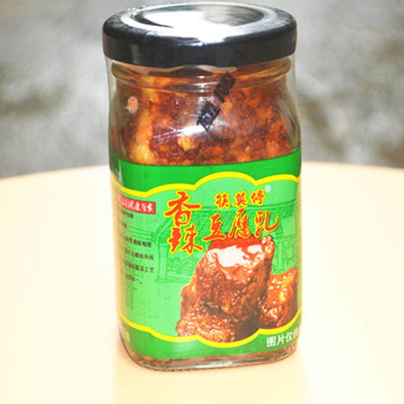 筷莫停豆腐乳210g瓶装腐乳湖南新化无油霉豆腐乳香辣农家臭豆腐乳