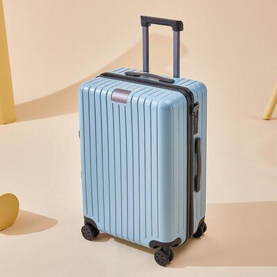 高档箱PC旅行登机箱码男26寸杆箱万向轮多拉功能大容量行李箱密子