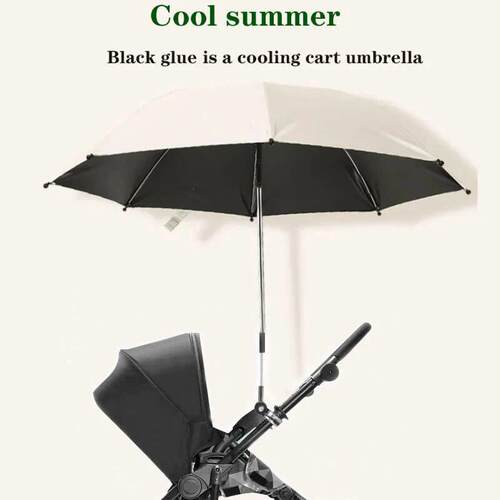 Baby Stroller Folding Umbrella UV Sun Rain Protection Paraso