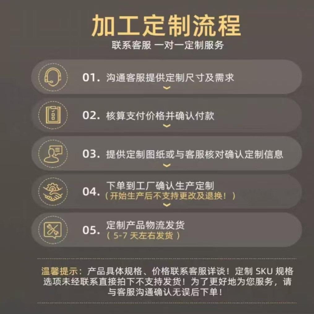 定制链接专拍美发店镜台网红理发店单面镜子