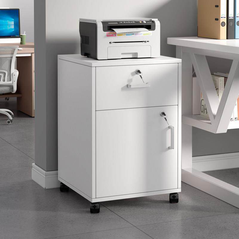 影印机底座柜打印机柜工作台简约矮柜地柜办公室桌下文件柜收纳柜