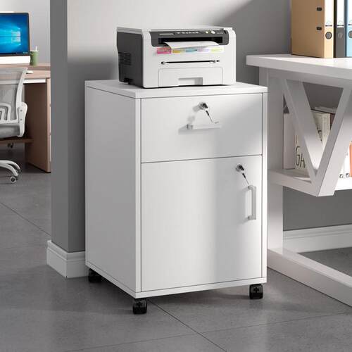影印机底座柜打印机柜工作台简约矮柜地柜办公室桌下文件柜收纳柜