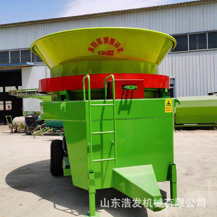 130型养牛场打草机大功率牧草秸秆破碎机全自动锤片式圆盘粉草机