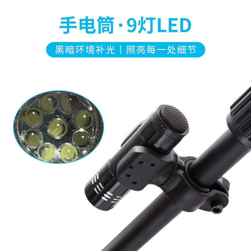 厂家批发机场V3车辆检查车底检查镜异物检查圆形车底检查镜