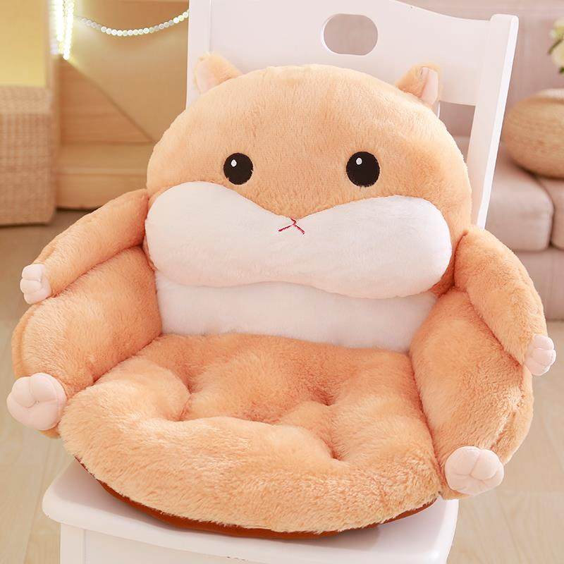 高档护腰靠垫坐垫一室体加厚大号儿童卡通椅餐垫用子办公靠枕汽车