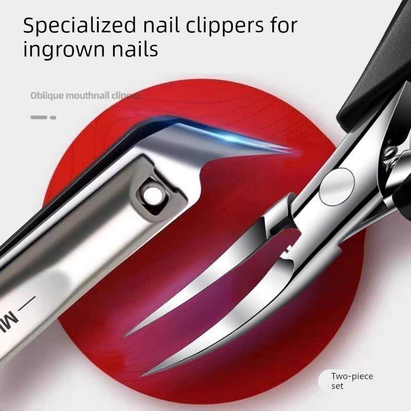 德国甲沟专用指甲刀单个套装剪脚趾甲修脚神器工具高档尖鹰嘴钳炎