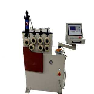 钢筋绕管机 伺服数控卷圆盘管机 金属大棚蚊香盘滚圆机 滚圆机