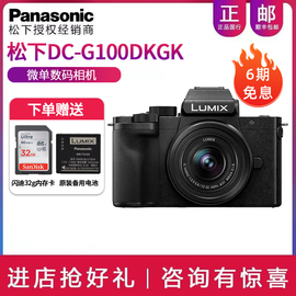 Panasonic/松下 DC-G100DKGK微单电套机Vlog4K旅游相机G100K升级