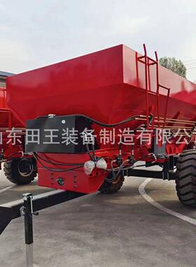 大块牛羊粪撒粪车拖拉机带的撒肥机农用大棚果园养殖场扬粪机