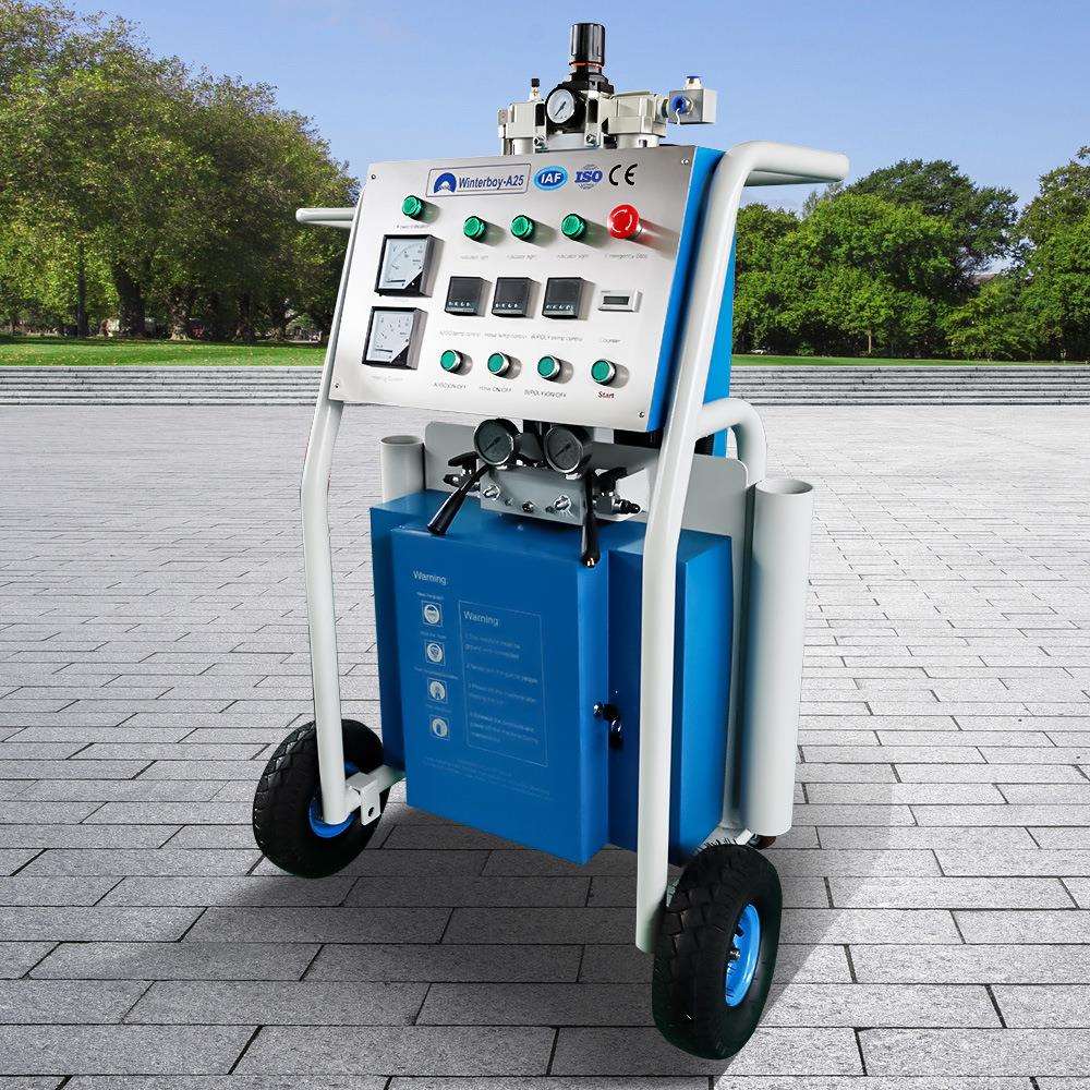 工厂A25聚脲喷涂机建筑材料外墙保温喷涂机小型喷涂机械现货