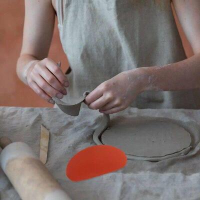 3 Pcs Silicone Sheet Clay Tools Durable Professional