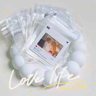 pvc保护套单联ins创意反转片钥匙扣创意diy光影照片毕业季礼物