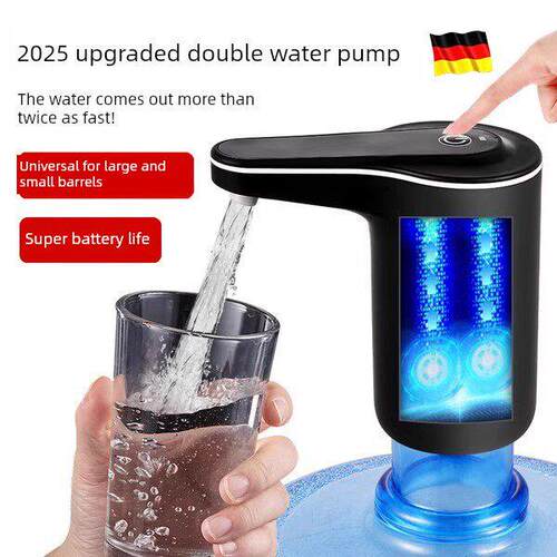 饮水机抽水器桶装水吸水器电动出水矿泉水桶按压出水泵家用上水器