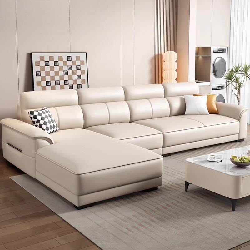 北欧2026新款猫抓皮沙发小户型直排贵妃直排可拆洗棉麻沙发组合