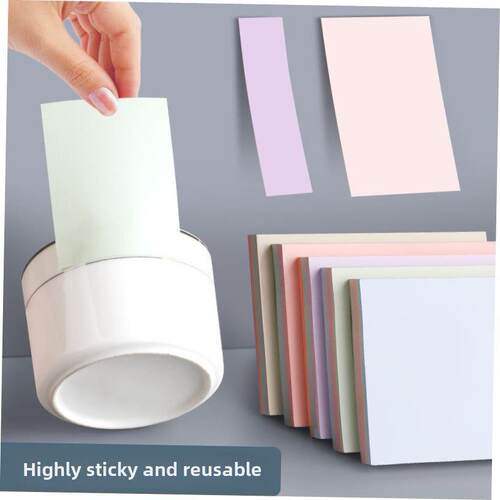 morandi sticky note self-adhesive memo notes便利贴横线便签本