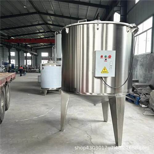 双层不锈钢搅拌罐固液混合搅拌设备小型304酸碱液调配罐