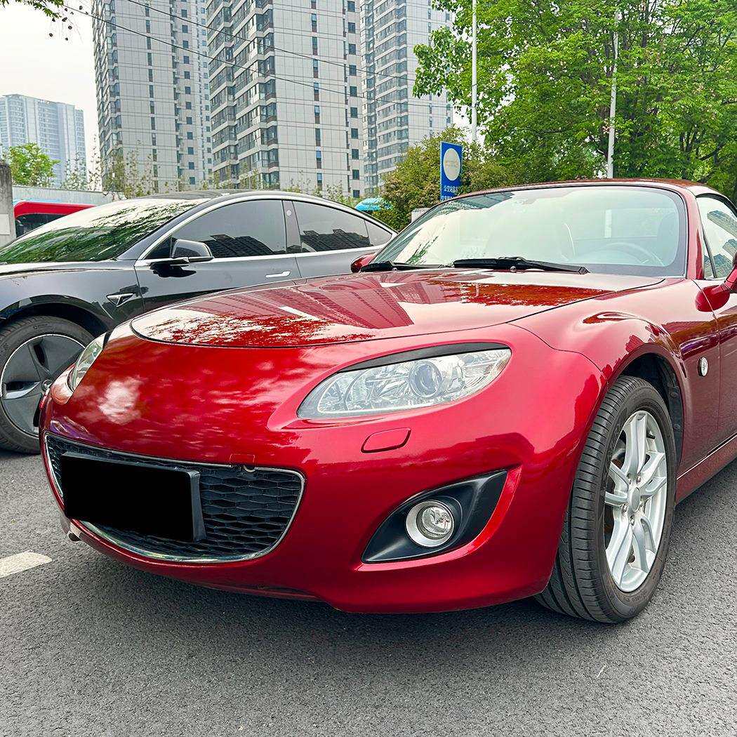 适用马自达MX-5 NC Miata 2009-2015前大灯灯眉车贴外饰跨境改装