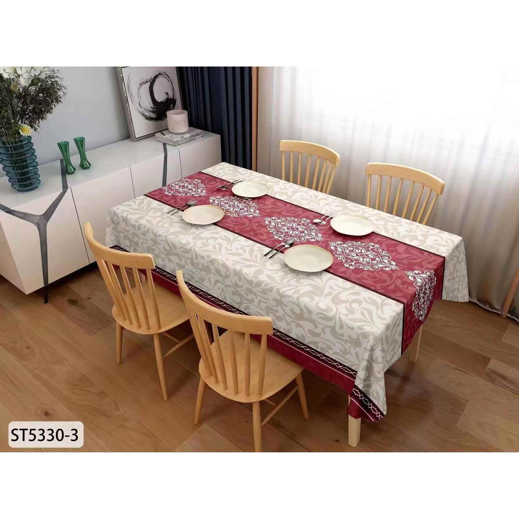 正品桌P免VC布防水油简约洗餐桌桌布现代长方形家防用防烫茶几书