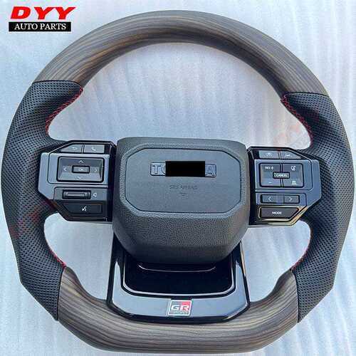 hilux/revo/fortuner/landcruiseLC升级新LC250桃木方向盘总成