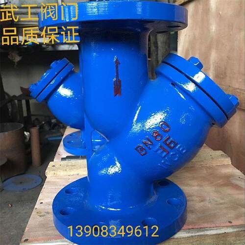 重庆供应Y型过滤器GL41H-25C管道过滤器直通蓝式过滤器过滤网