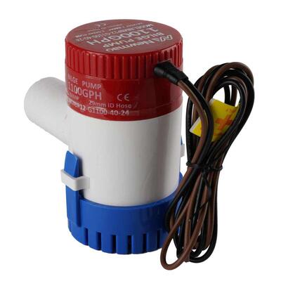 泵游艇船舱厂家直销/舱底排水泵直流1100gph低压24v12v泵潜水泵