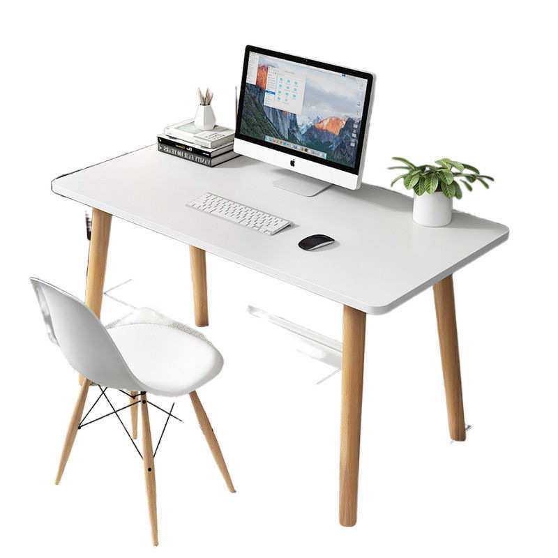 电脑桌台式家用书桌简约办公桌女孩卧室小型简易学生学习写字桌子