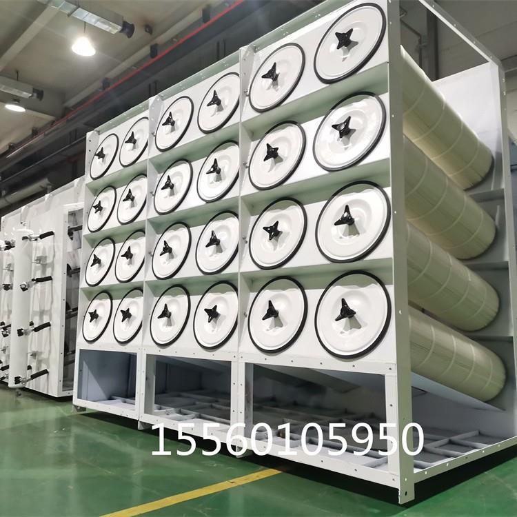 新能源行业锂电材料生产线除尘系统滤筒除尘器脉冲袋式除尘器