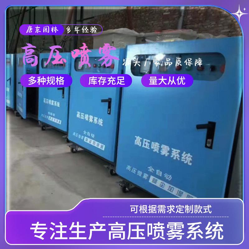 园林景观造景人造雾冷雾森高压喷雾系统造雾静音主机设备厂家施工