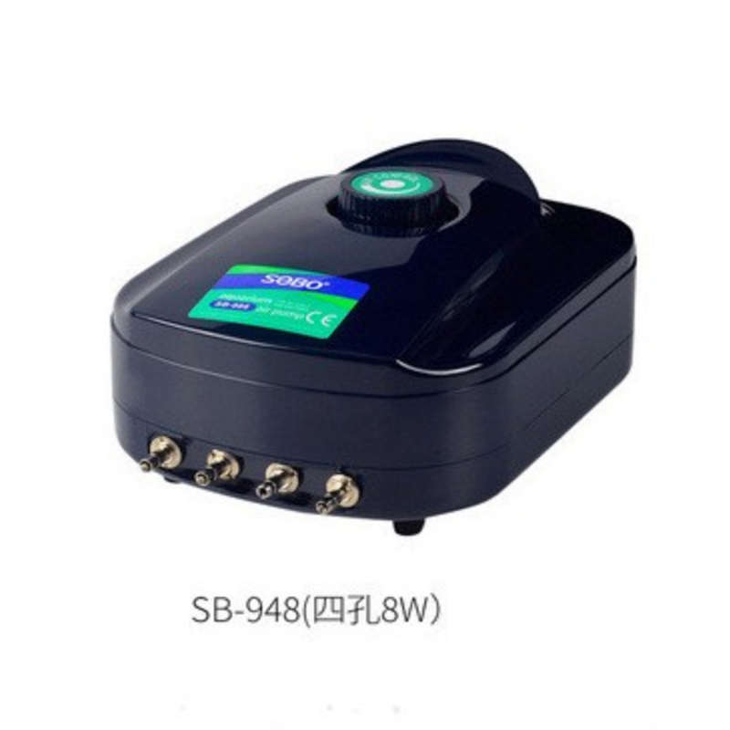 松宝SB-948/988超静音四头可调增氧泵充氧泵冲氧泵鱼缸增氧泵包邮