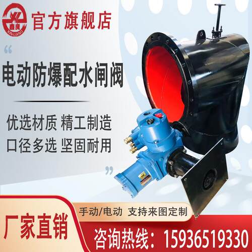 配水闸阀 阀矿质用电动爆型配水闸 碳钢不锈防钢材IXO工厂定制