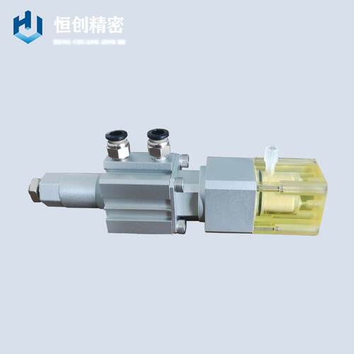 微量耐腐蚀气动柱塞泵灌装气动柱塞泵高粘度液体罐装泵陶瓷泵