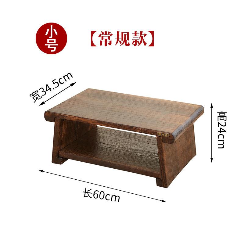 实木榻榻米矮桌子飘窗小桌子日式炕桌家用折叠茶台卧室坐地小基通