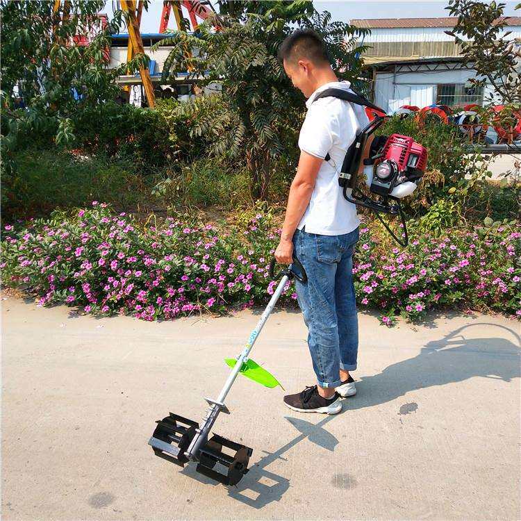 背负式汽油割草机 小型多功能家用除草机 四冲程割草机