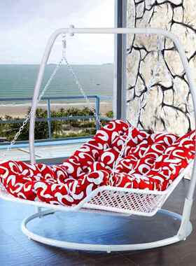 摇椅双人吊挂成床吊篮户外秋千吊椅阳台人吊秋千蓝床摇摇躺0021椅