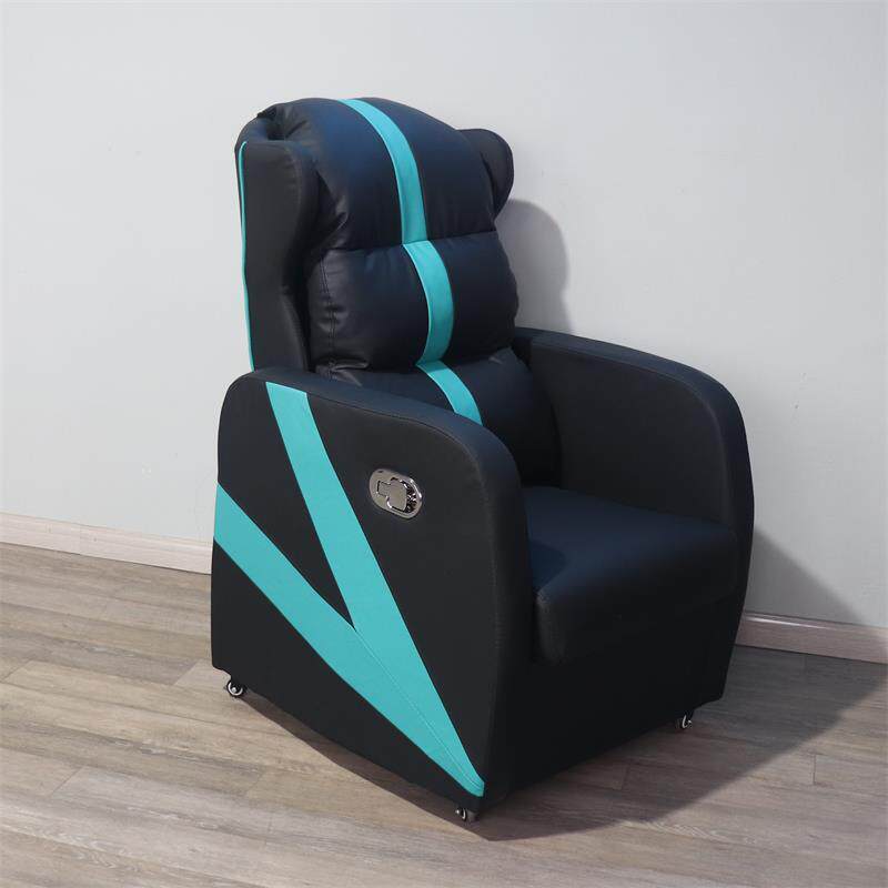 躺网吧沙发椅电竞椅布艺皮沙艺高背人沙发网咖电脑FJQ发家可用单