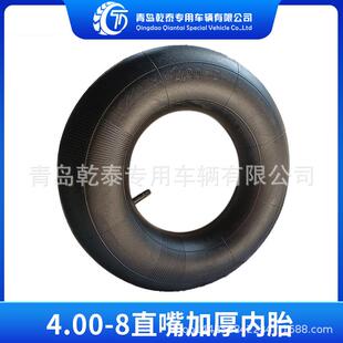 400 8充气轮胎汽油机内胎 8直嘴内胎斗车独轮车工具车4.00