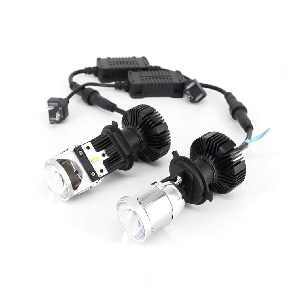 H4LED汽汽车前大灯汽车车灯MTG灯led大车雾灯透镜